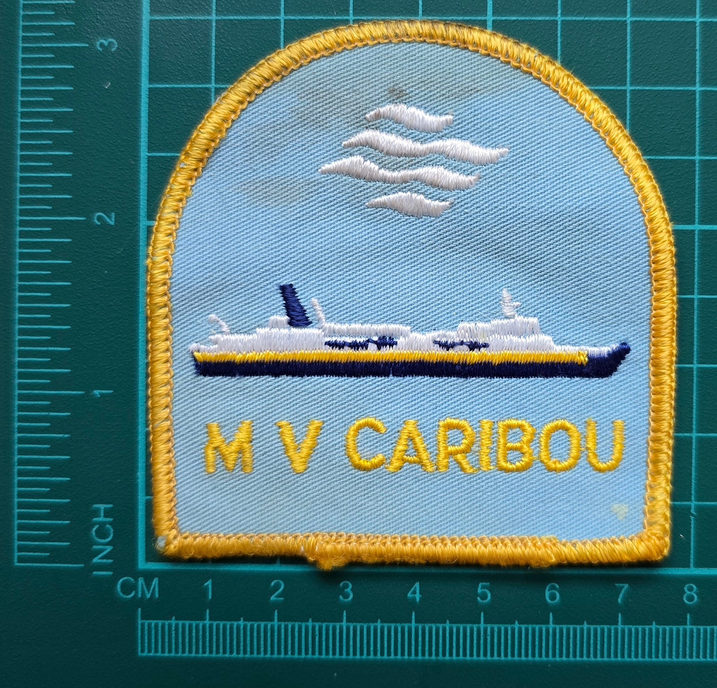 Original Vintage MV Caribou Patch