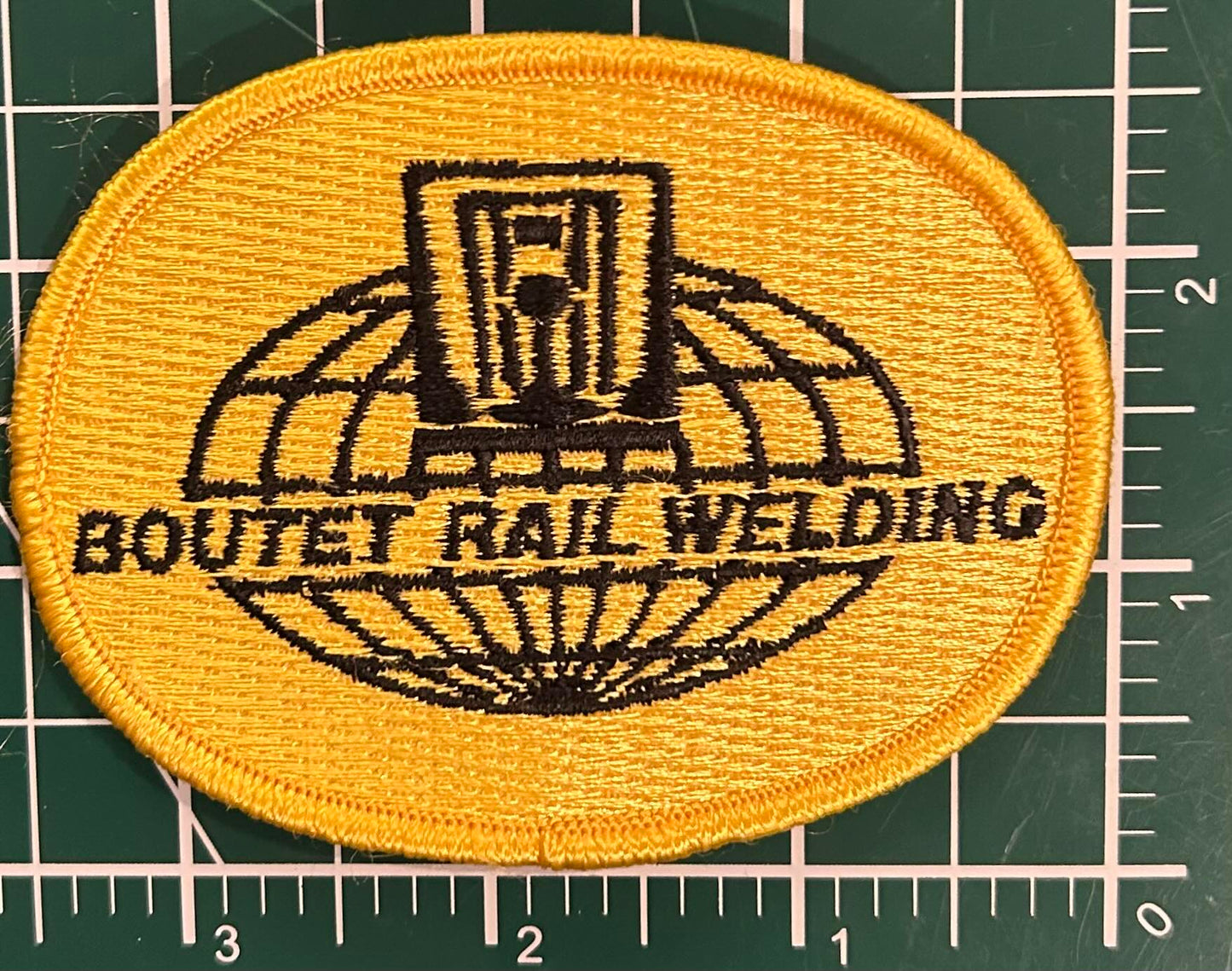 Original Vintage Boulet Rail Welding Patch