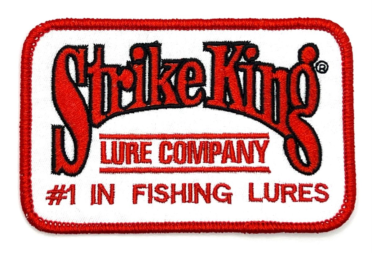 Vintage Style Strike King Lures Patch