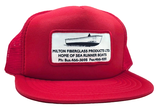 Original Vintage Milton Fiberglass Sea Runner Boats