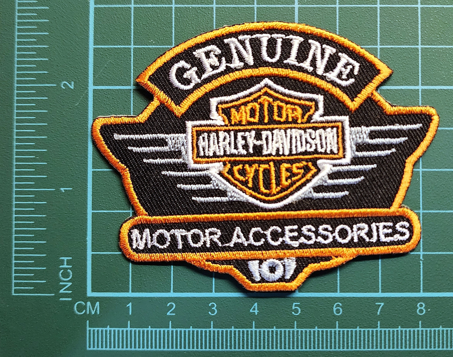 Vintage Style Harley Patch