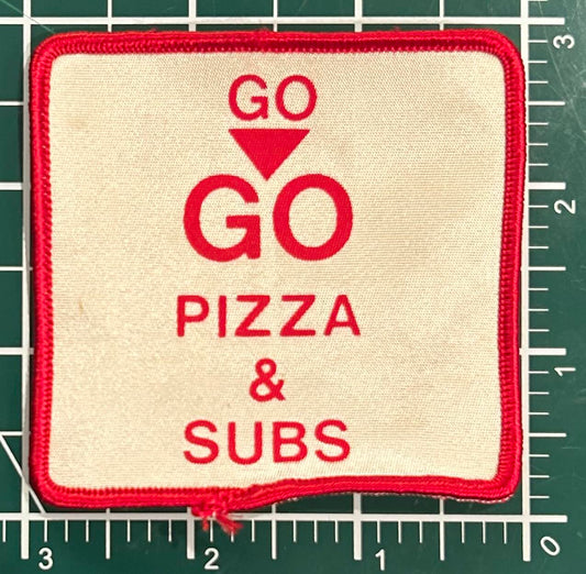 Original Vintage GO GO Pizza Patch