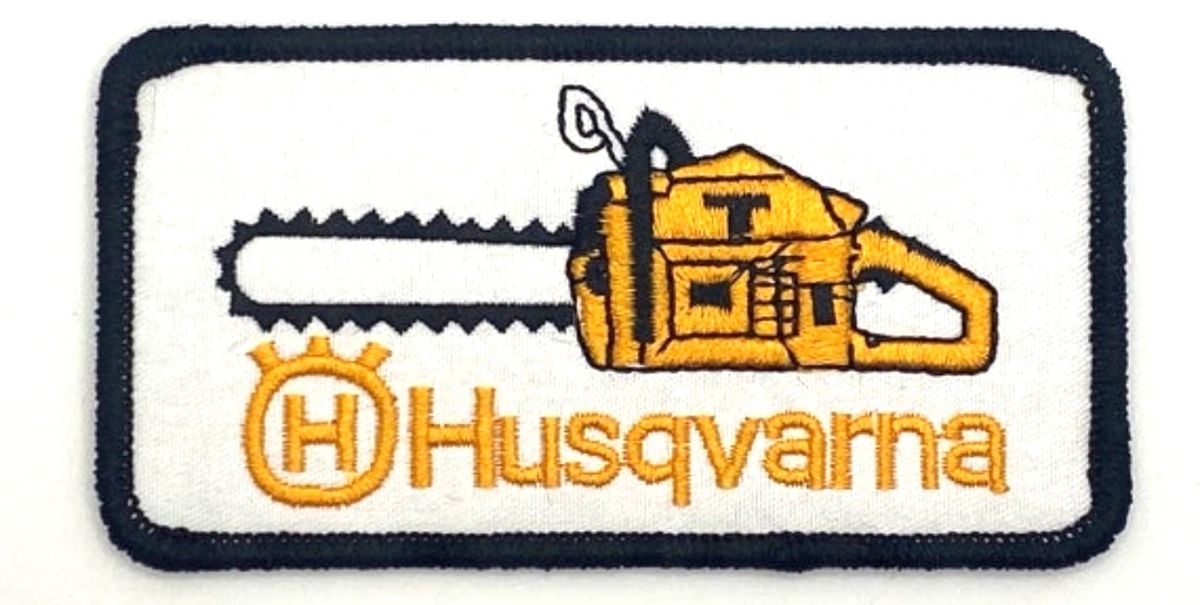 Vintage Style Husqvarna Patch