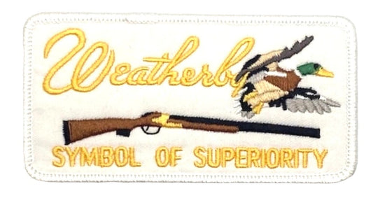 Vintage Style Weatherby Patch