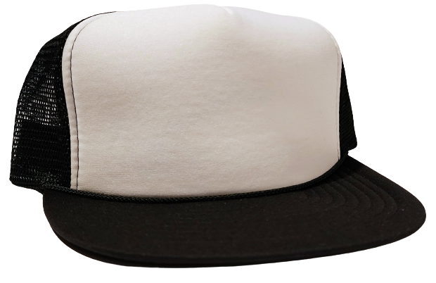 Original Vintage Black/White Foam Trucker Hat