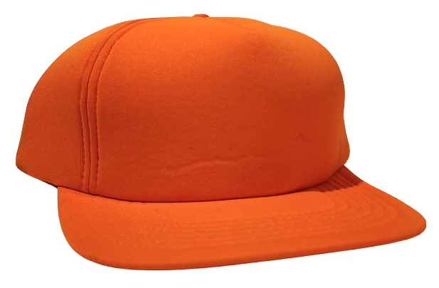 Original Vintage Orange Full Foam Trucker Hat