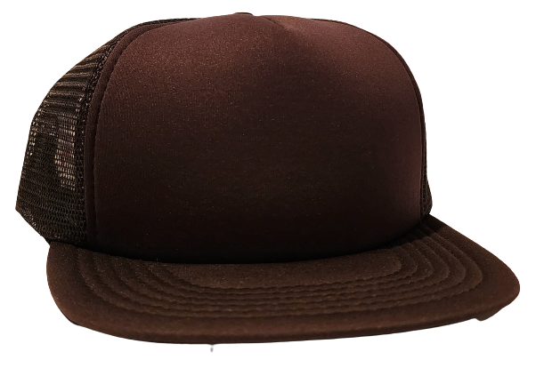 Original Vintage Brown Foam Trucker Hat