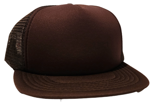 Original Vintage Brown Foam Trucker Hat