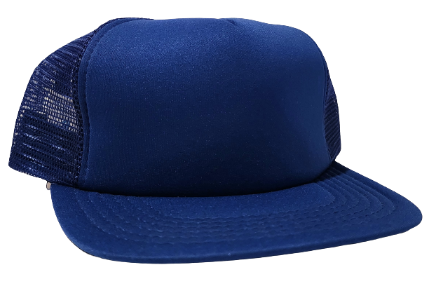 Original Vintage Blue Foam Trucker Hat