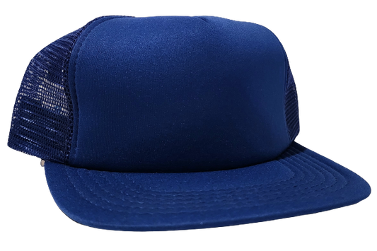 Original Vintage Blue Foam Trucker Hat