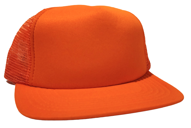 Original Vintage Orange Foam Trucker Hat