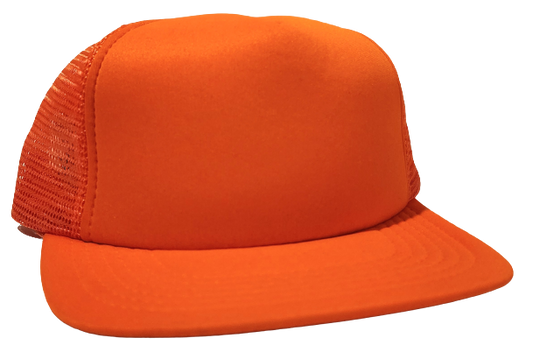 Original Vintage Orange Foam Trucker Hat