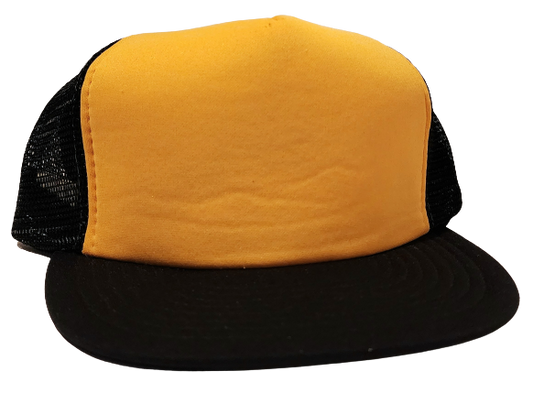 Original Vintage Black/Yellow Foam Trucker Hat