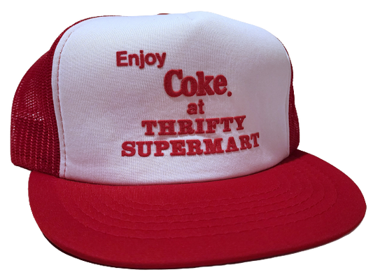 Original Vintage Enjoy Coke Thrifty Supermart