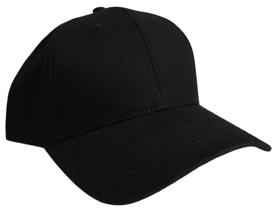 Made in USA "Dad" Style Hat Black