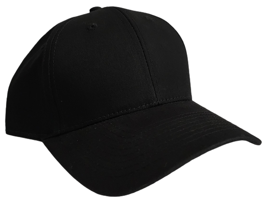 Made in USA "Dad" Style Hat Black